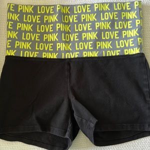Victoria’s Secret PINK yoga shorts